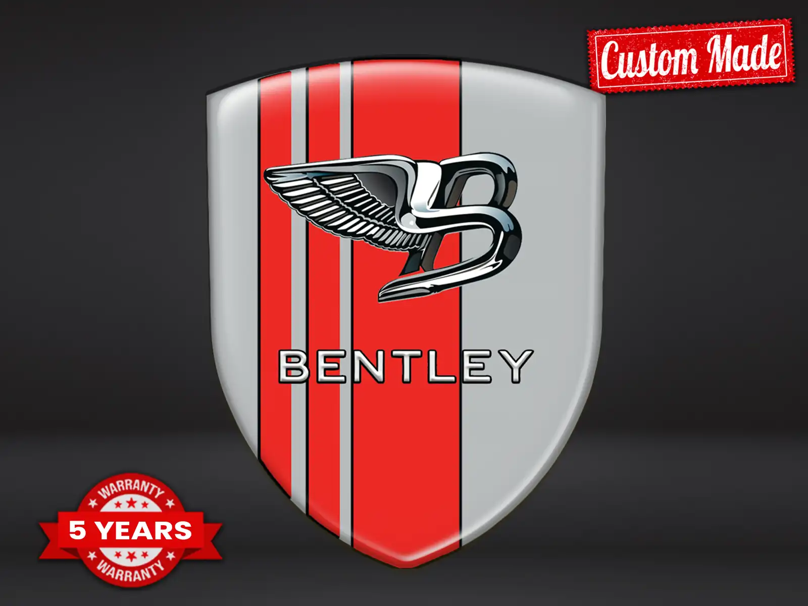 Bentley Emblemas Empresa Auto Diseño Máximo Estilo Pro Duradero